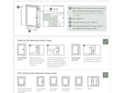 Electrolux Fensterabdichtung EWKIT5 1 Stück