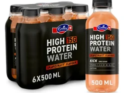 Emmi HIGH PROTEIN WATER Grapefruit 6 x 500 ml