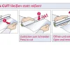 Emsa Folienschneider Click&Cut Weiss/Hellgrün