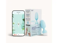 Emy Beckenbodentrainer mit App-Steuerung Blau Weiss
