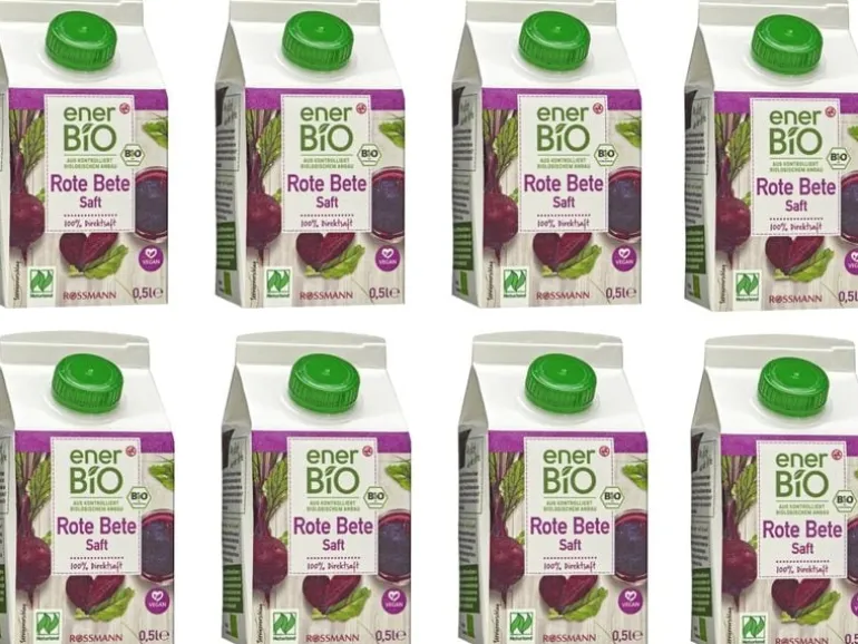enerBIO Bio Rote Bete Saft 8 x 0.5 l