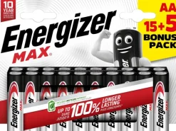 Energizer Batterie MAX AA , 20 Stück