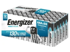 Energizer Batterie Max Plus AAA , 50 Stück