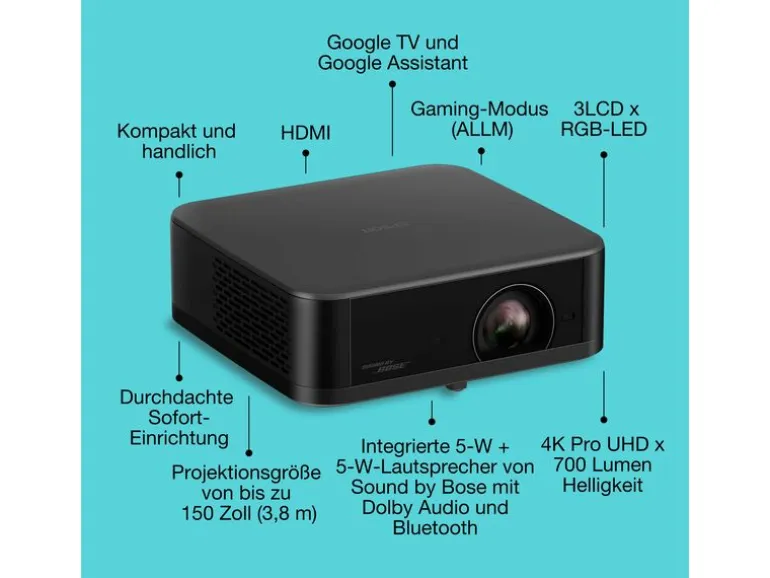 Epson Projektor Lifestudio Pop EF-62B
