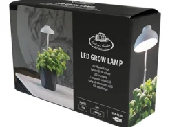 Esschert Design Pflanzenlampe LED Weiss höhenverstellbar USB