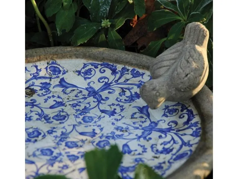 Esschert Design Vogeltränke Aged Ceramic
