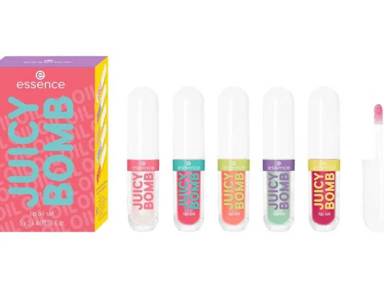 essence Geschenkset Juicy Bomb lip oil Set 01