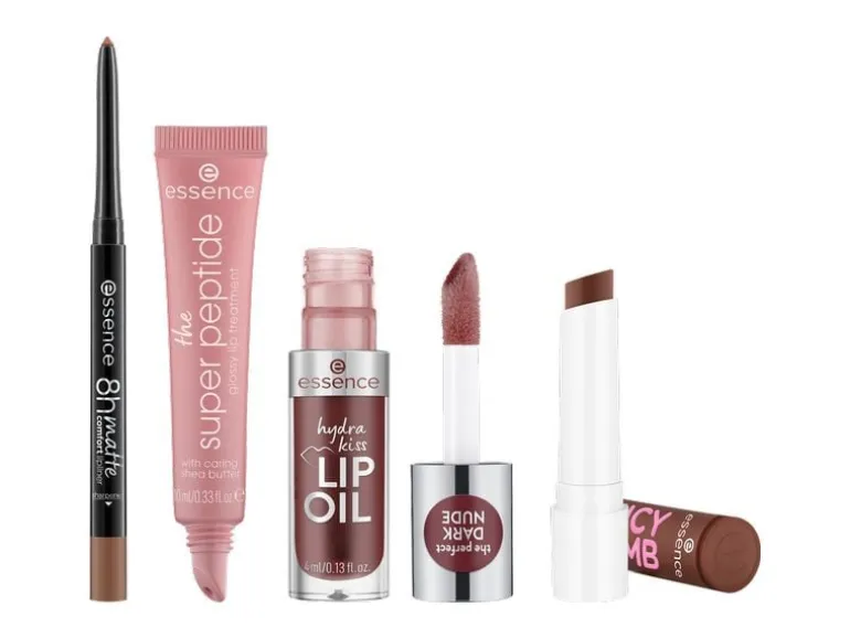 essence Toffee Talk Brown Lip Set 01