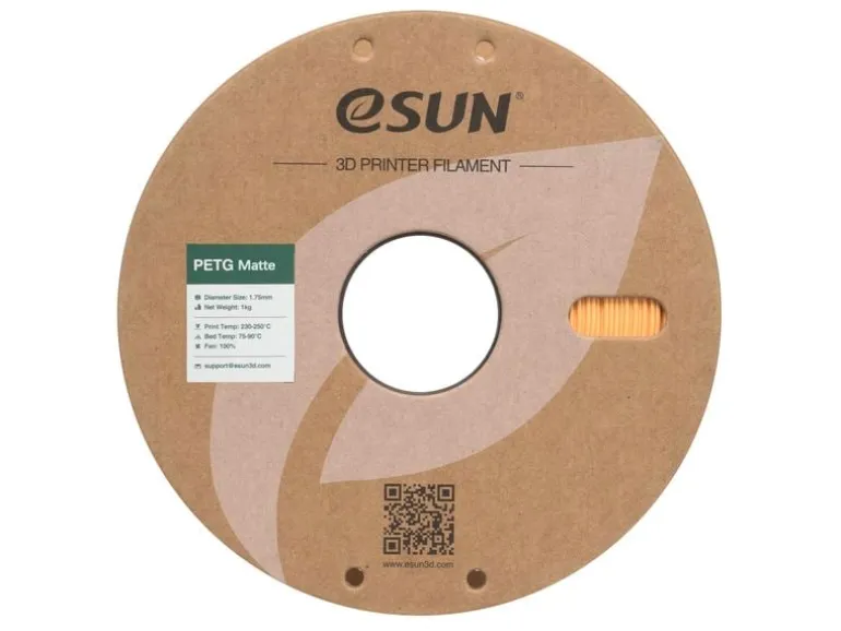 eSun Filament PETG-Matte Aprikose 1.75 mm 1 kg