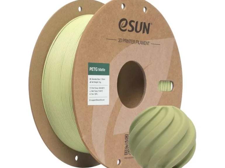 eSun Filament PETG-Matte Matchagrün 1.75 mm 1 kg