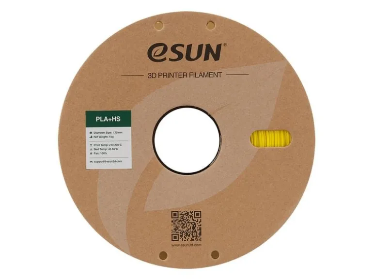 eSun Filament PLA+ HS Gelb 1.75 mm 1 kg