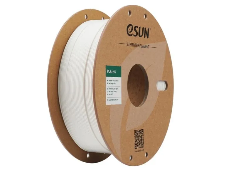 eSun Filament PLA+ HS Milchweiss 1.75 mm 1 kg