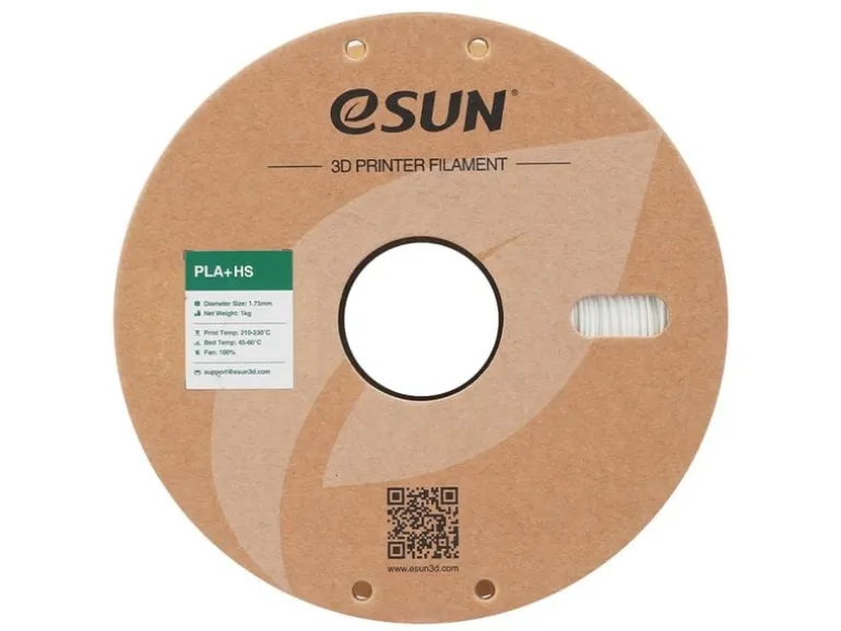 eSun Filament PLA+ HS Milchweiss 1.75 mm 1 kg