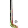 Eurostick Unihockey Set Tribal Junior, 2 Stöcke und 1 Ball