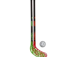 Eurostick Unihockey Set Tribal Junior, 2 Stöcke und 1 Ball