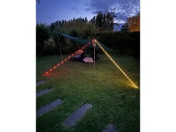 Eurotrail Deco-Abspannleinen mit Beleuchtung 5m Weiss
