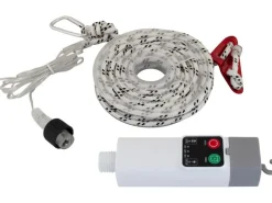 Eurotrail Deco-Abspannleinen mit Beleuchtung 5m Weiss