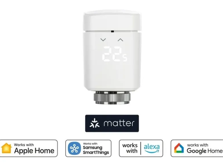 Eve Systems Heizkörperthermostat Eve Thermo, Matter, Weiss