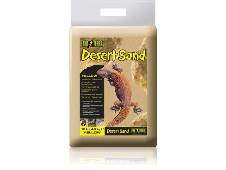 Exo Terra Bodensubstrat Desert Sand, Gelb, 4.5 kg