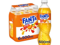 Fanta Soft-Drinks Orange Zero 6 x 0.5 l