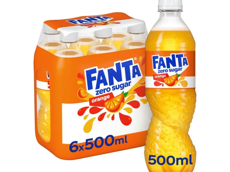Fanta Soft-Drinks Orange Zero 6 x 0.5 l