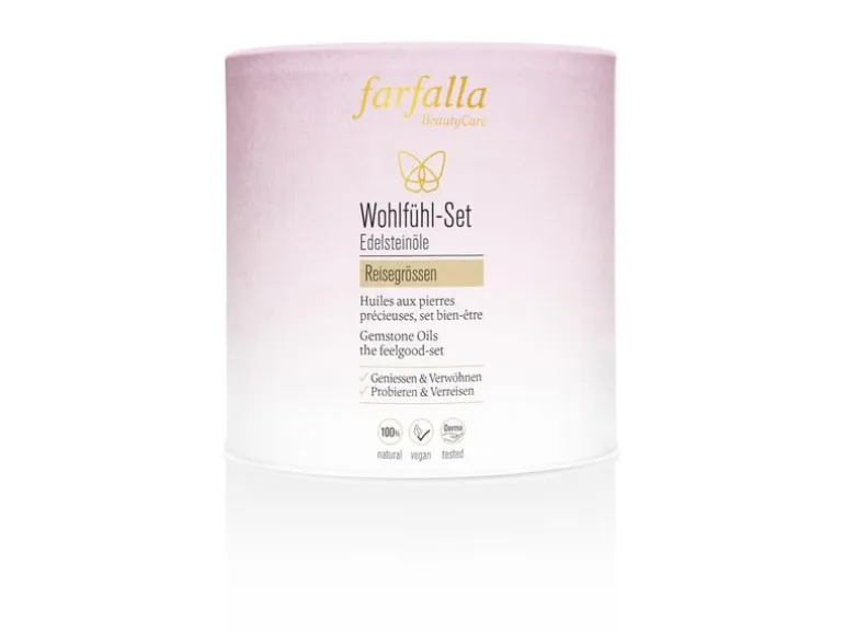 Farfalla Geschenk-Set Edelsteinöle 7-teilig