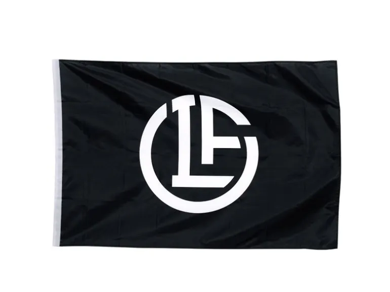 FC Lugano Fahne Schwarz 150 x 100 cm