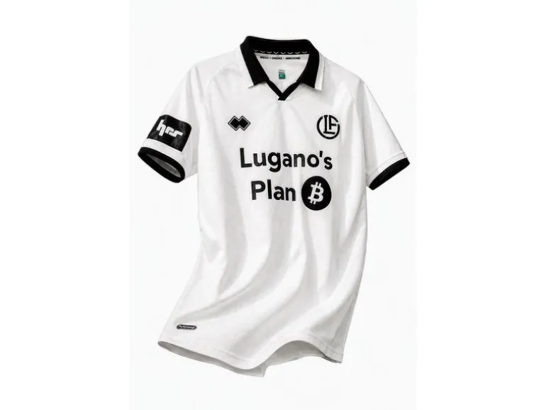FC Lugano Jersey Third 26/27 M, Weiss