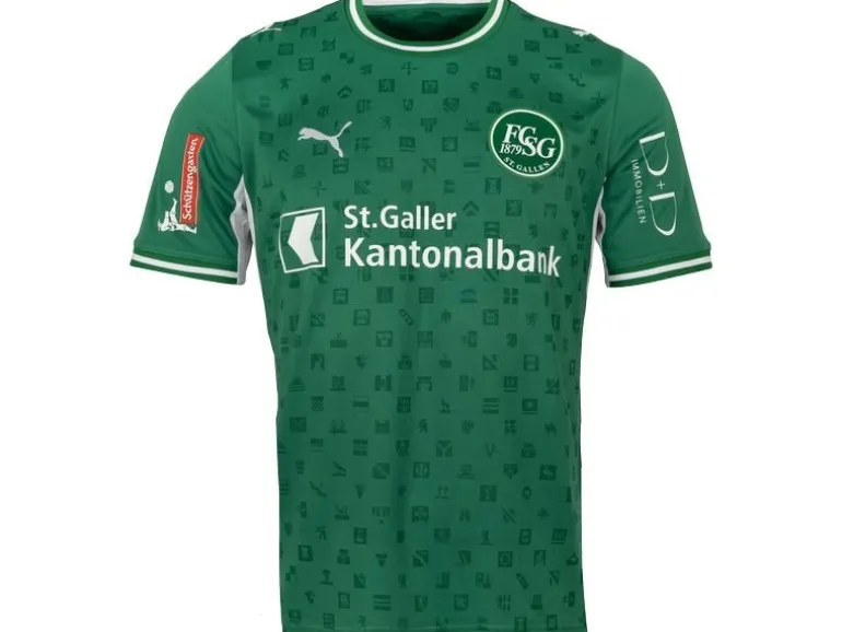 FC St. Gallen Jersey Home Junior 26/27 Grün, 140