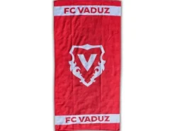 FC Vaduz Badetuch Farbe: Rot-Weiss