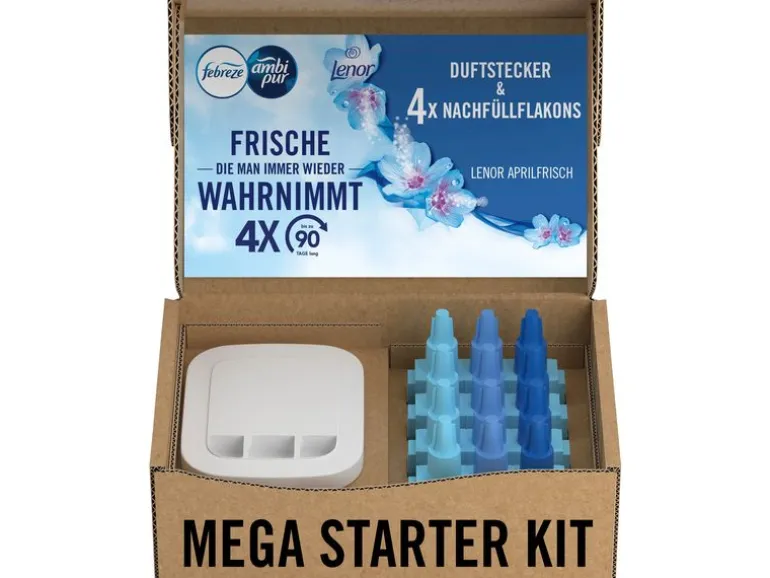 Febreze Duftstecker Smart Starter-Kit Nachfüllflakons