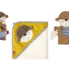 fehn Bade-Set «Otter Theo» Frottee, Musselin, mehrfarbig
