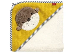 fehn Bade-Set «Otter Theo» Frottee, Musselin, mehrfarbig