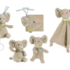 fehn Geschenkset «Elefant Erik» 5-teilig Mehrfarbig