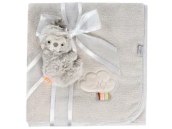 fehn Geschenkset Kuscheldecke Faultier