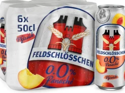 Feldschlösschen Panaché 0.0% Pfirsich 6 Stück x 0.5 l