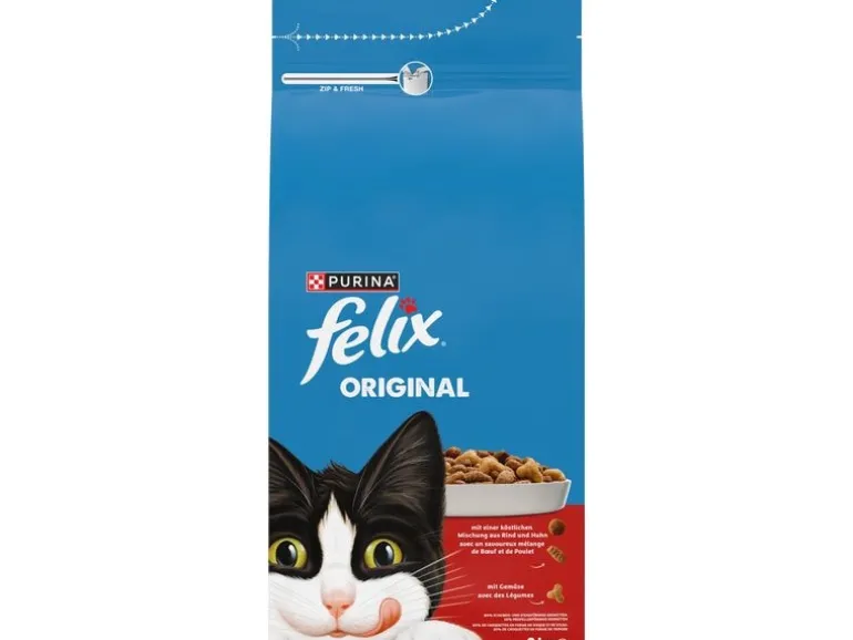 Felix Trockenfutter Original Fleisch 2 kg