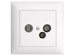 Feller EDIZIOdue Multimedia-Dose DD11 für R/TV/Modem