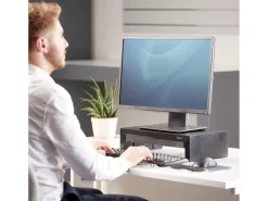 Fellowes Monitor Erhöhung Designer Suites Schwarz