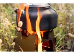 Fennek Grill Campingkocher Hobo Premium, Edelstahl