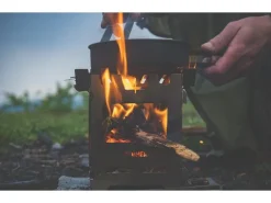 Fennek Grill Campingkocher Hobo Premium, Edelstahl