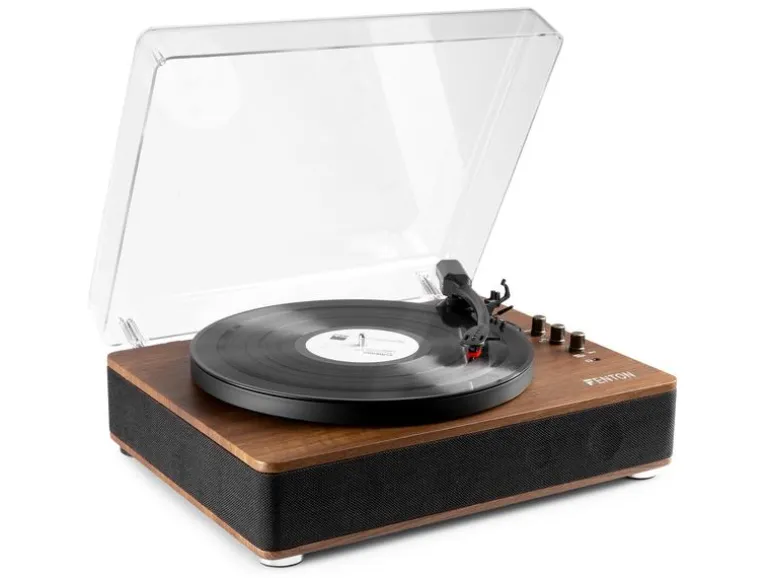 Fenton Plattenspieler mit Bluetooth RP162 Braun