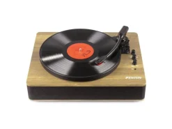 Fenton Plattenspieler mit Bluetooth RP162 Hellbraun