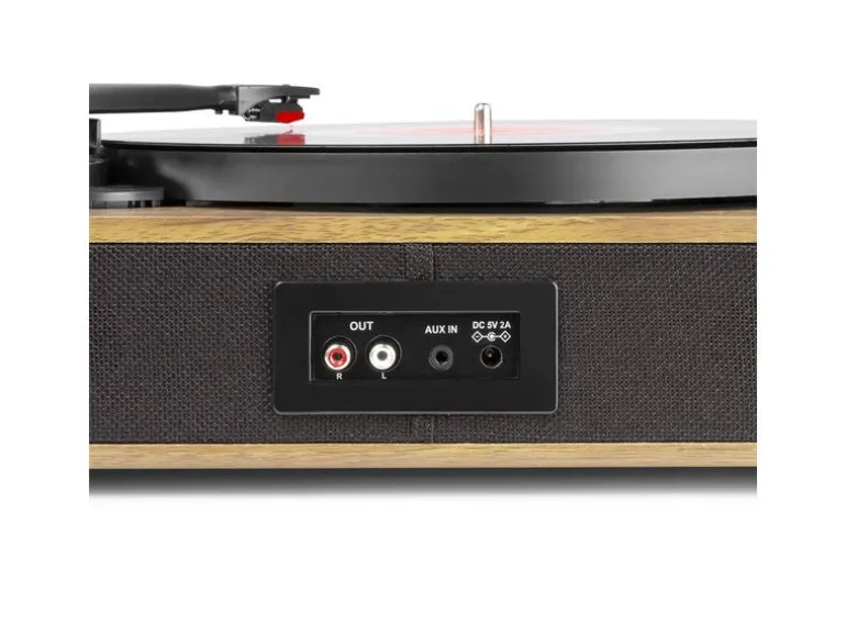 Fenton Plattenspieler mit Bluetooth RP162 Hellbraun