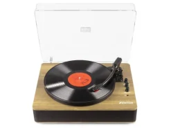 Fenton Plattenspieler mit Bluetooth RP162 Hellbraun