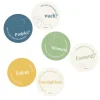 Fidea Design Glasuntersetzter Themawechsel Smalltalk, 12 Stück