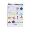 Fidea Design Spiel Bingo Block – Auf Reisen Entdeckungsblock für Kinder