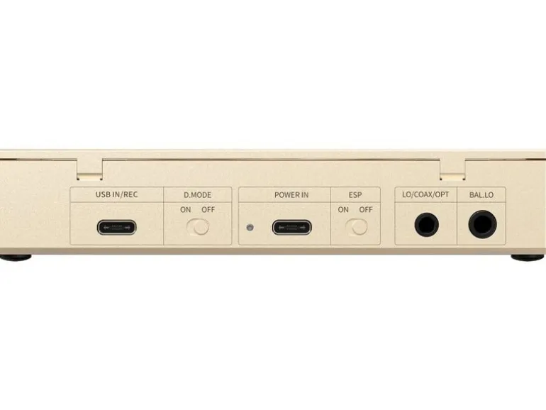 FiiO CD Player Titanium Gold, 0.96 Zoll LCD