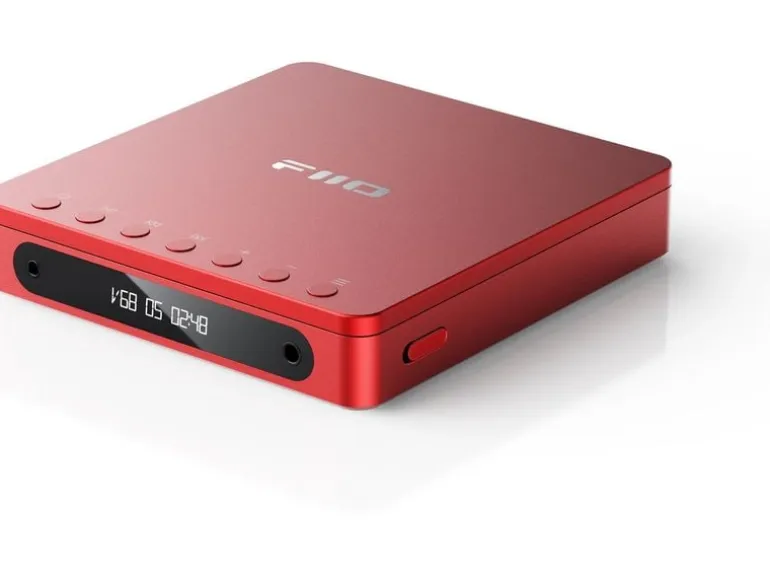 FiiO DM13 BT Portabler CD-Player mit Bluetooth Rot