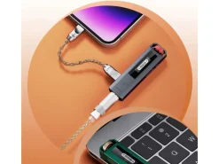 FiiO ECHO NANO Schwarz, mit Bildschirm, USB-DAC
